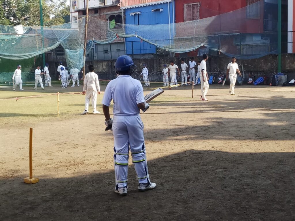 Cricket Coaching at Siliguri Ashrampara gragamee Sangha